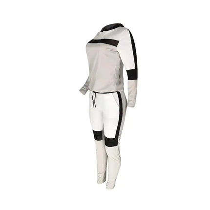 Women’s GrayTracksuit Set – Casual Sweater & Pencil Pants | Chic Lounge & Streetwear Outfit