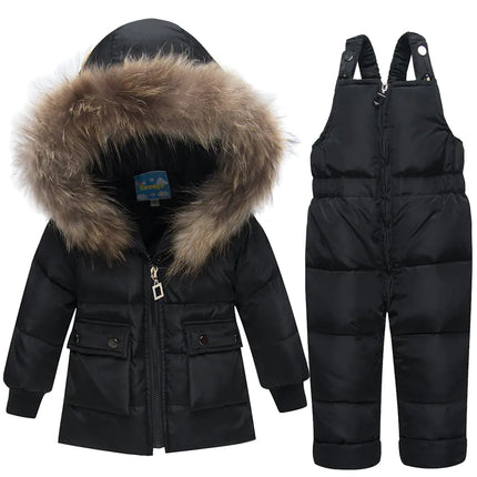 Children’s Down Jacket Set – Soft & Cozy Winter Outerwear for Boys & Girls