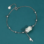 White gold bracelet / 925 silver