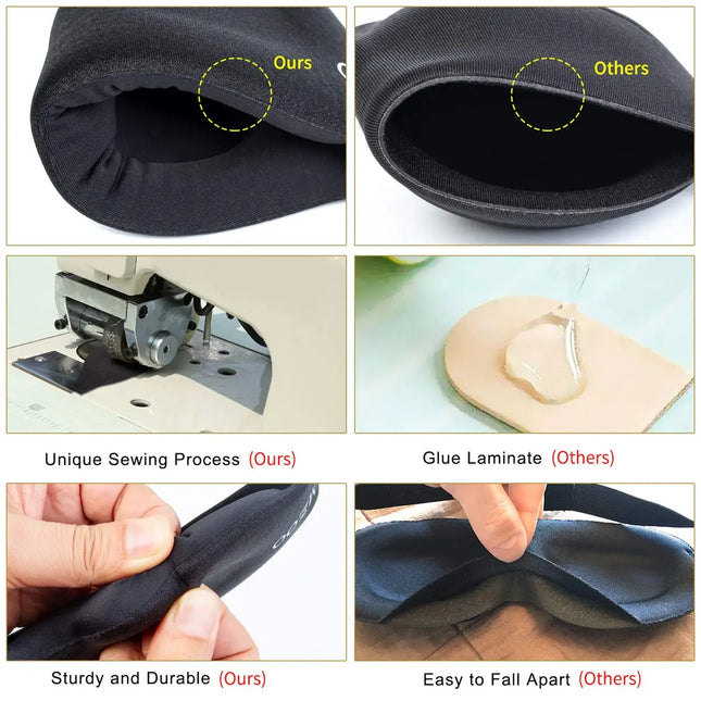 Contoured Sleep Eye Mask – Light Blocking & Ultra-Comfort Fit