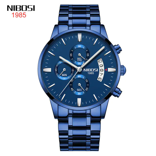 Men’s Luxurious Gold Wrist Watch – Elegant Quartz Timepiece