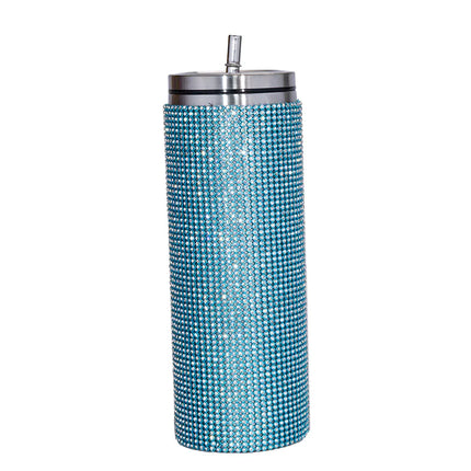 Stainless Steel Insulated Tumbler with Straw –Double Wall Travel Mug
