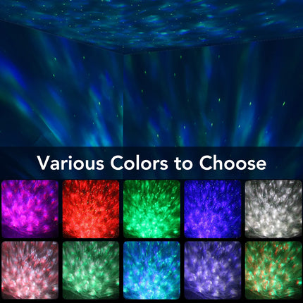 Projecteur Galaxy noir – Ciel étoilé à 360° avec effets nébuleux | 30 % de réduction + Livraison gratuite dans le monde entier