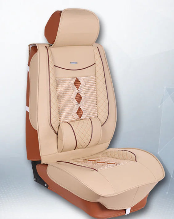 “Universal  Car Seat Covers – PU Leather All-Season Protection”