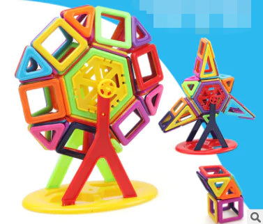 Magnetic Building Blocks Set – Educational STEM Toy for Early Learning
