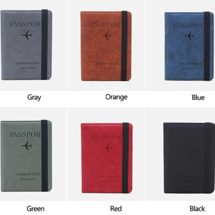 Premium Travel Passport Cover – PU Leather Passport Holder