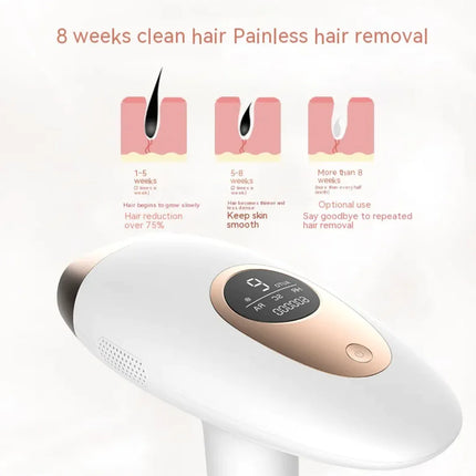 Painless Laser Hair Removal Device – Unisex, Full-Body Hair Remover