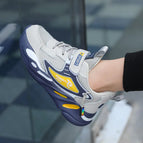 Gray and blue double mesh / 39