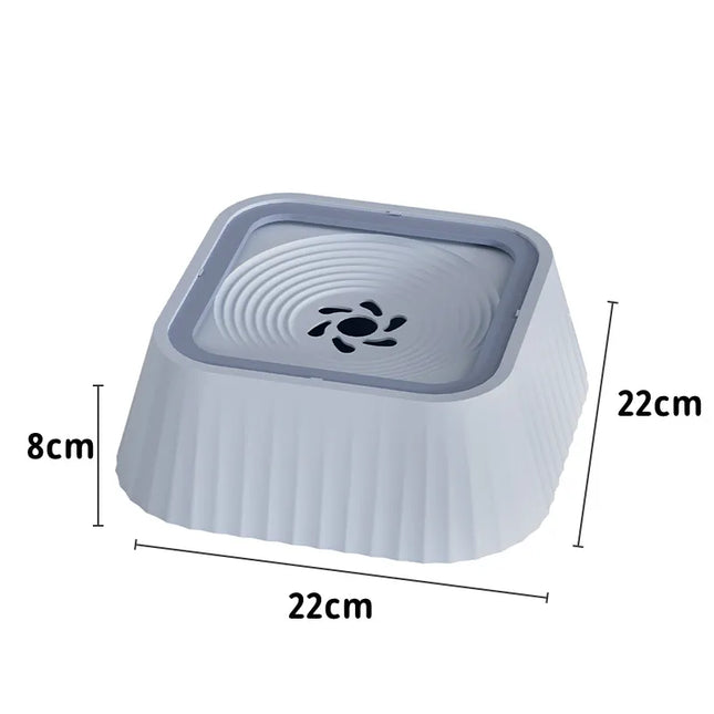 floating pet water bowl anti splash design

no spill dog and cat water bowl