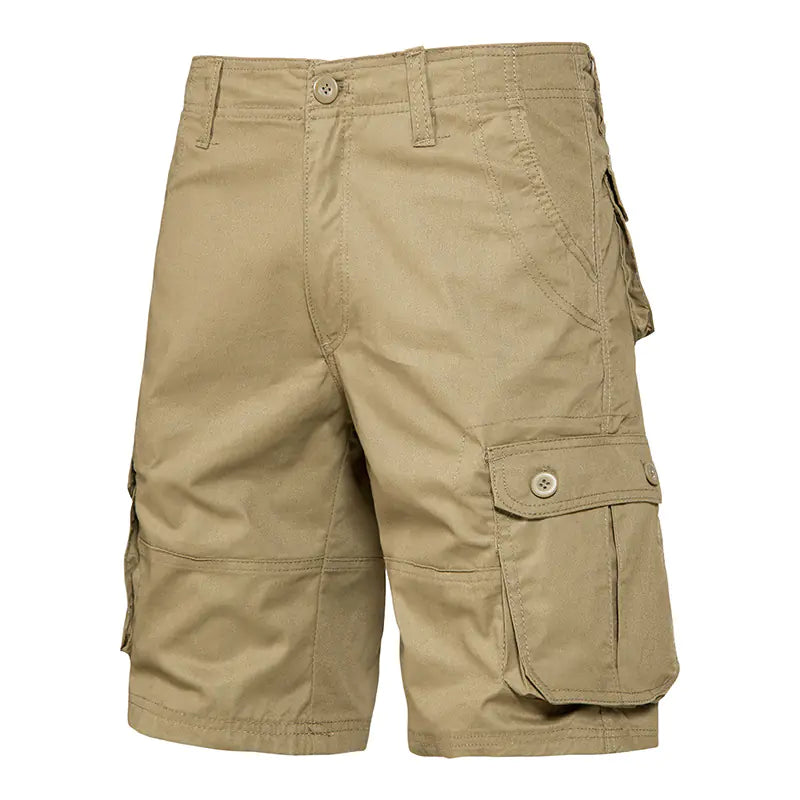 Men’s Cross-Border Cargo Shorts – 100% Cotton Summer Casual Wear