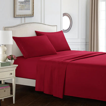 Polyester Modern Bed Sheet Set –  Bedding Collection