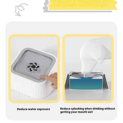 no spill dog and cat water bowl

pet water bowl with floating disk