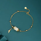 22K gold bracelet / 925 silver