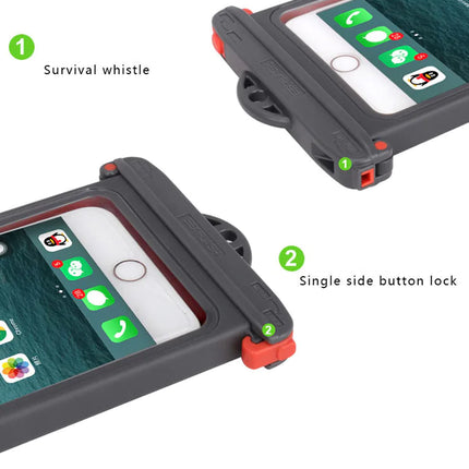 Touchscreen Waterproof Phone Case – Universal Dry Bag for Diving, Rafting & Photography | Fits All Smartphones