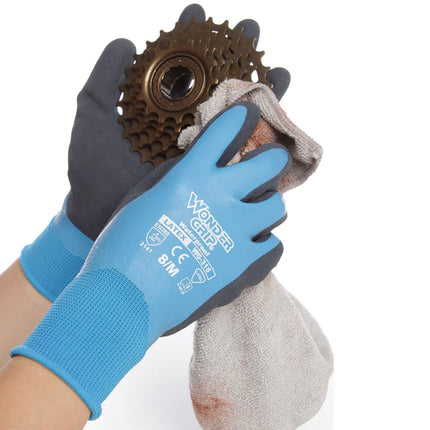 Latex Waterproof Non-Slip Gloves – Reusable Grip Protection