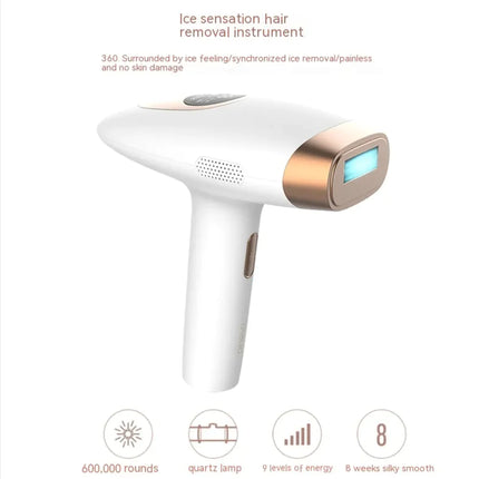 Painless Laser Hair Removal Device – Unisex, Full-Body Hair Remover