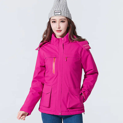 Smart Heated Storm Jacket – USB Rechargeable Waterproof Winter Coat for Men & Women