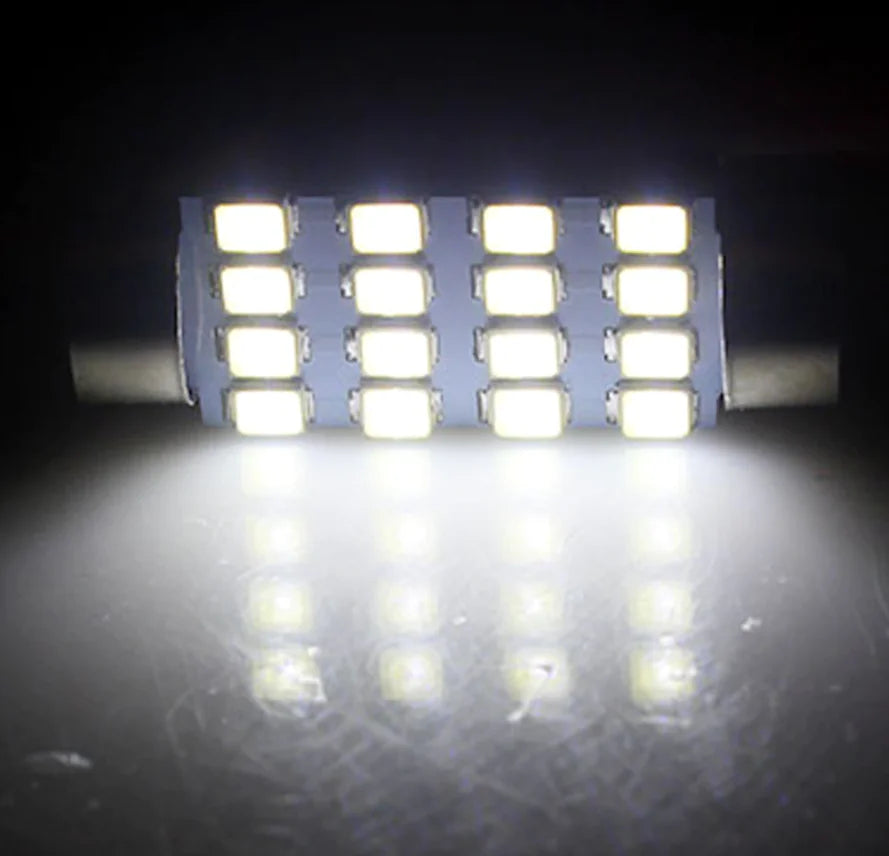 28pcs Car Interior LED Light Bulb Set – Dome, Map, Door, Trunk, License Plate