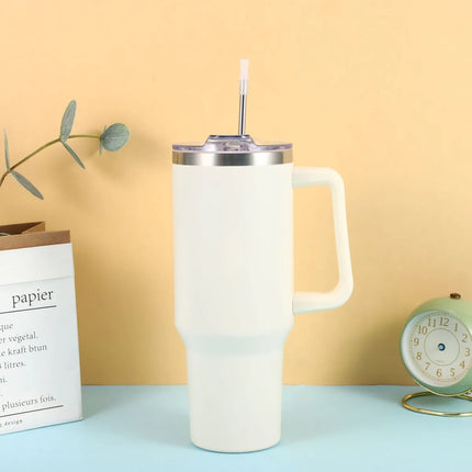 Stainless Steel Vacuum Insulated Tumbler – Hot & Cold Travel Bottle