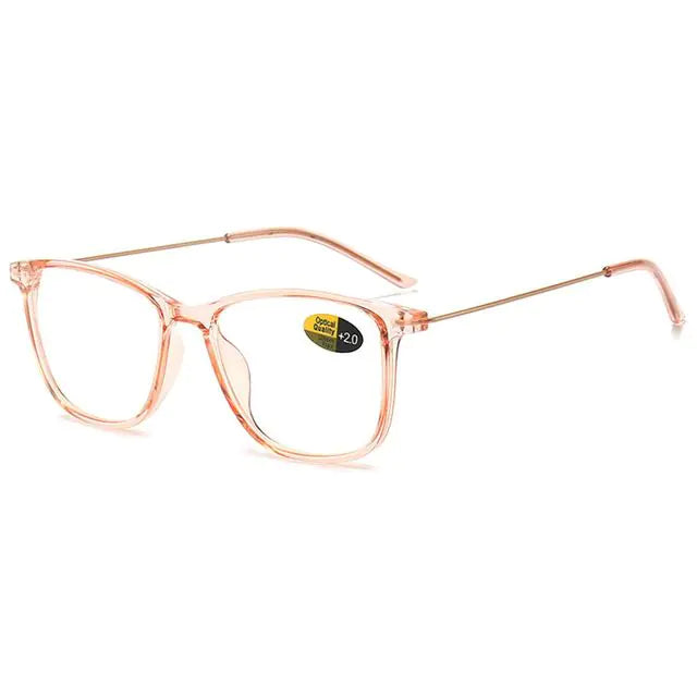 Fashion Vintage Oversized Anti Blue Light Glasses – UV400 Protection