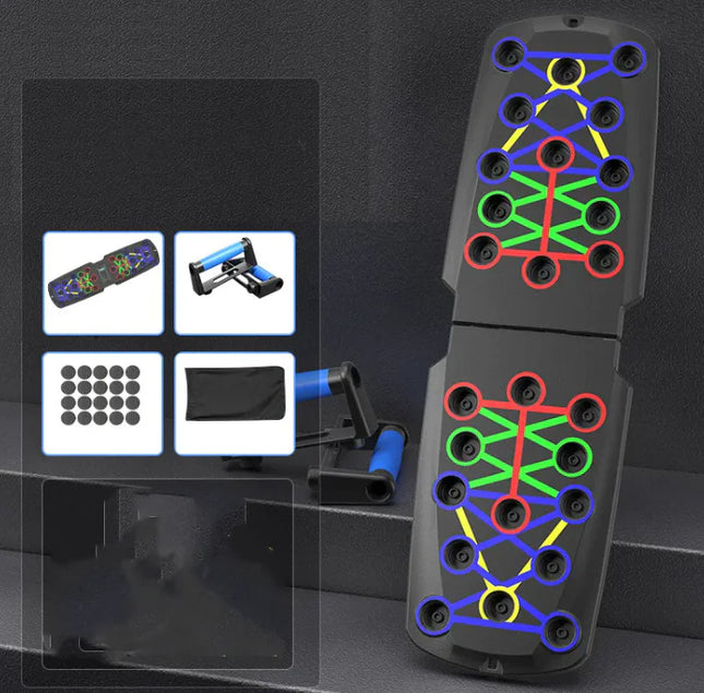 Power Flex Push-up Board – Multi-Functional Strength Training System for Chest, Arms & Back