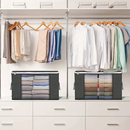 Large Foldable Storage Bags with Durable Handles