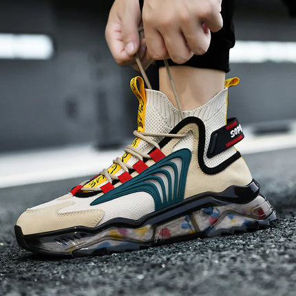 Men/Women Sporty Casual Shoes – Stylish Sock Sneakers