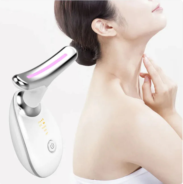NeckGlow Desalting Neck Care & Massage Beauty Tool – Anti-Aging Skin Tightening Device