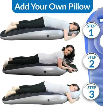 Inflatable Maternity Mattress Lying Pad – Comfortable Pregnancy Rest Support