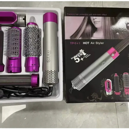 Automatic Hot Air Comb – Curl, Straighten & Style