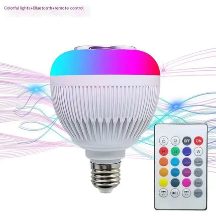 LED Bluetooth Music Bulb – Color-Changing Smart Speaker Light