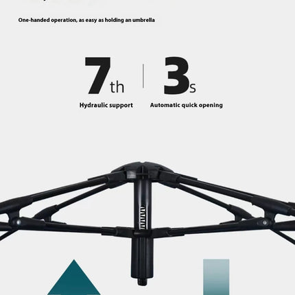 Person Double Automatic Camping Tent – Waterproof, UV-Protected