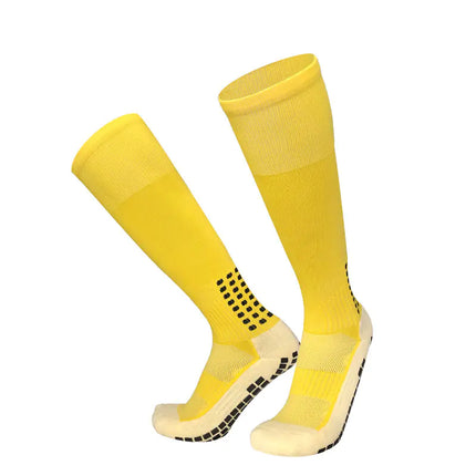 Thick Towel Bottom Long Men’s Football Socks – Cushioned, Breathable & Durable