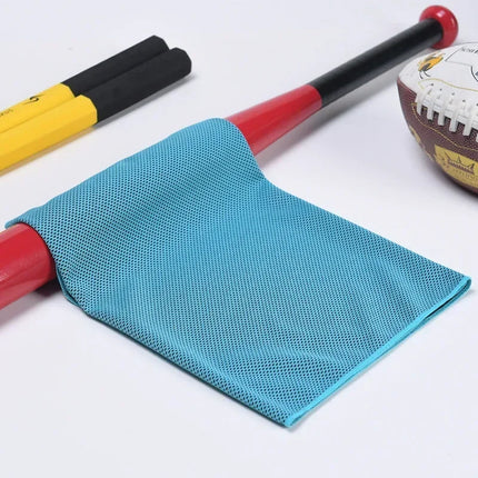 Quick-Dry Ultra-Fine Microfiber Cooling Towel with Waterproof Storage Case
