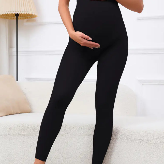 Maternity Tummy Control Sports Leggings – Supportive, Stretchy & Stylish Comfort