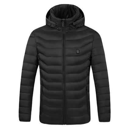 Smart Heated Cotton Jacket – USB Rechargeable Winter Coat for Men & Women