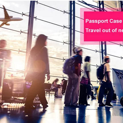 travel document holder

PU leather passport cover