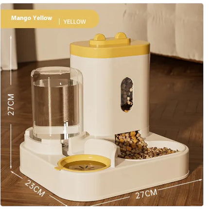 pet tableware feeder with water integration

oversized automatic pet bowl