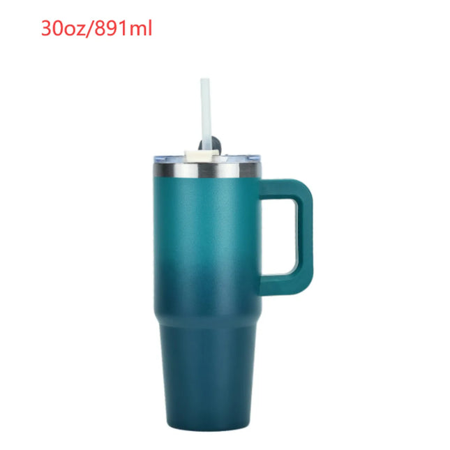 Stainless Steel Vacuum Insulated Tumbler – Hot & Cold Travel Bottle