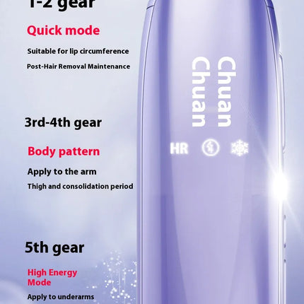 Painless IPL Hair Removal Device – Ice Cooling Technology™