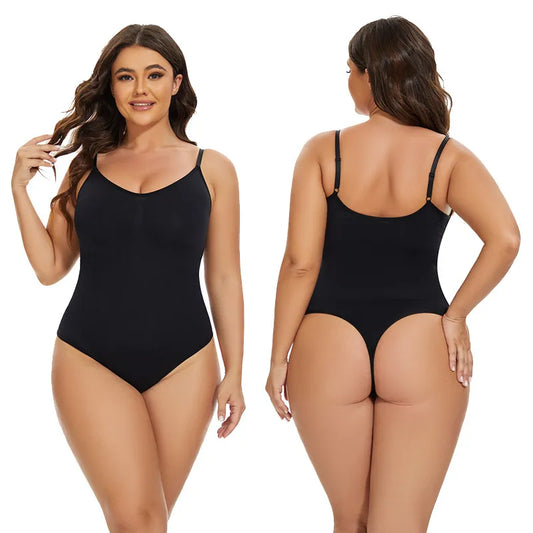 Seamless Thong Shapewear for Women – Tummy Control & Invisible Fit (XS–3XL)