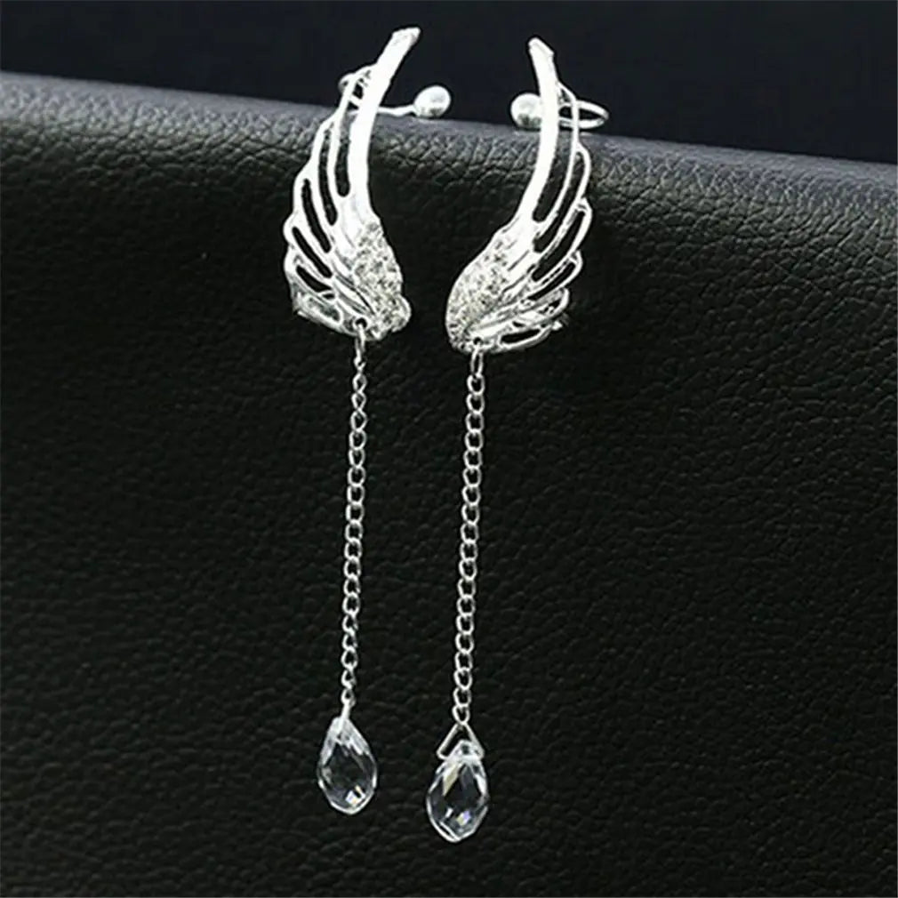 Boucles d'oreilles ailes d'ange Kyushu Sky City – Un éclat élégant pour les fêtes, les rendez-vous et les occasions spéciales