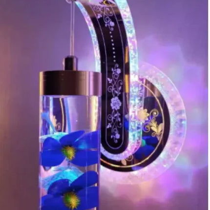 Modern LED Wall Lamp – Minimalist Bedside Acrylic & Aluminum Light, 20W