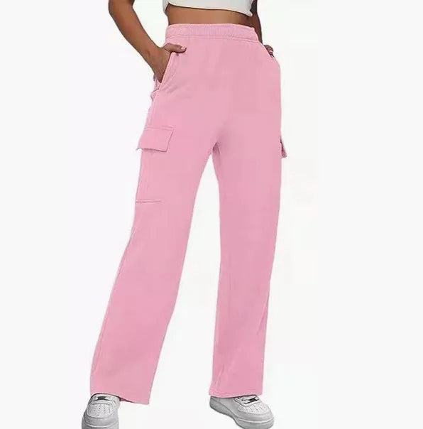 Women’s Casual Pocket Overalls – Relaxed Fit, Multi-Pocket Design