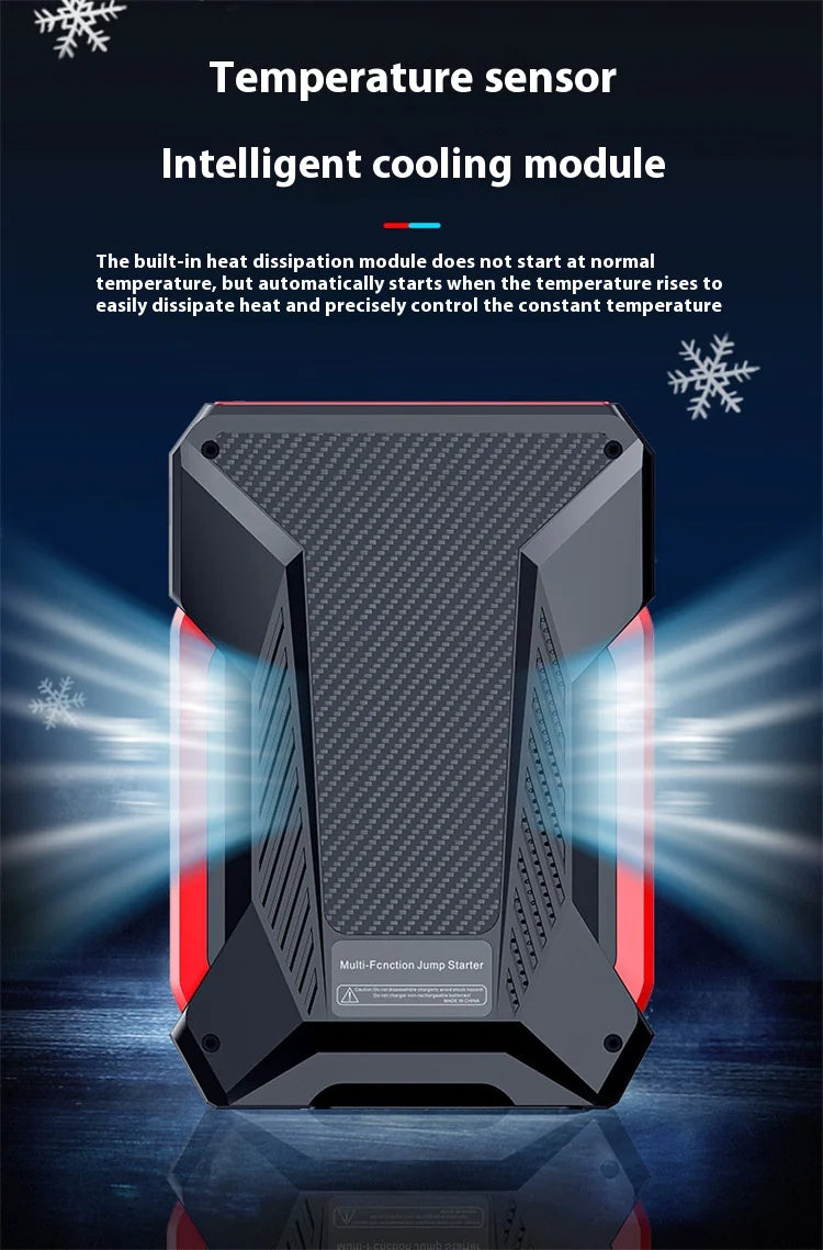 J16 All-in-One 39800mAh 12V Auto Starting Device – 1600A Peak Power Bank