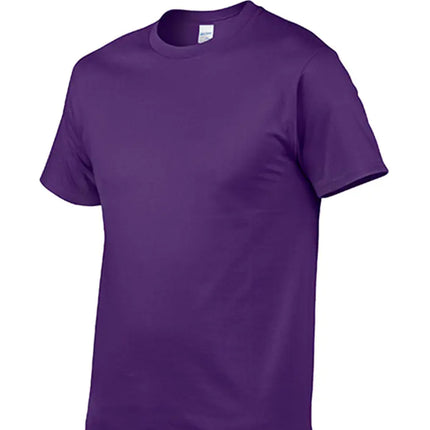 Men’s Crew Neck Short Sleeve T-Shirt – Soft, Breathable & Casual Fit