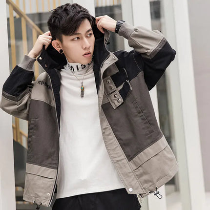 Urban Men’s Oversized Hooded Jacket