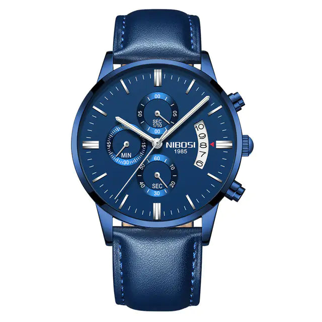 Men’s Luxurious Gold Wrist Watch – Elegant Quartz Timepiece