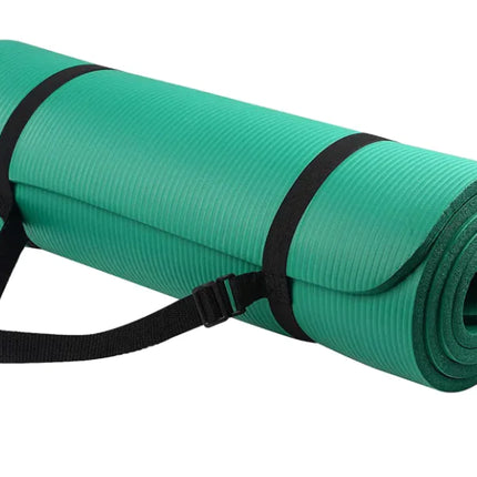 NBR Striped Yoga Mat – Non Slip Fitness
