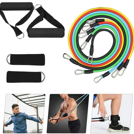 TPE Resistance Training Band for Home Workouts – Stretching, Strength, and Rehab